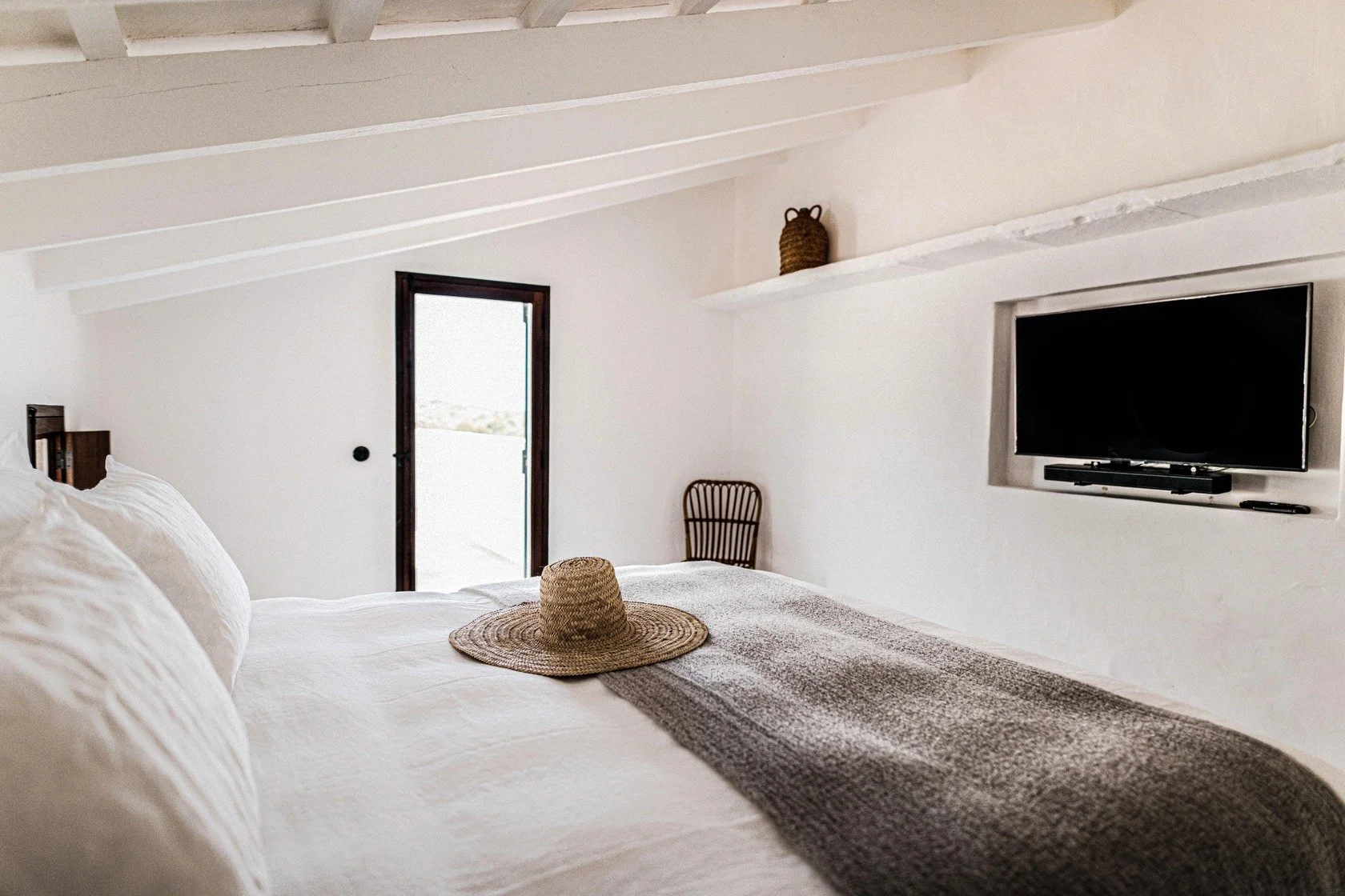 Villa de luxe en Espagne à Minorque chambre