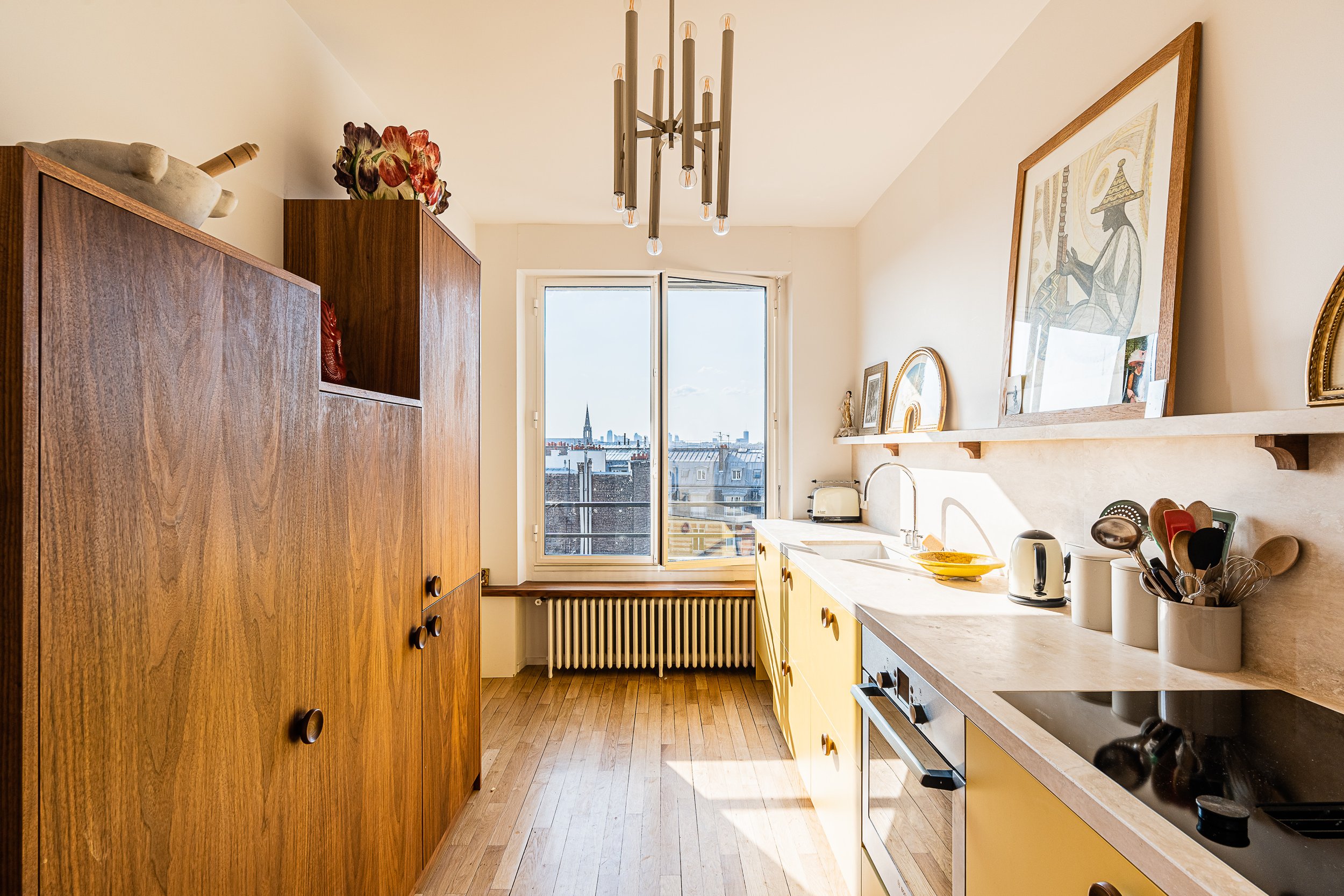 Luxury rooftop apartment in the heart of Paris and Saint Germain des Prés overlooking the Eiffel Tower