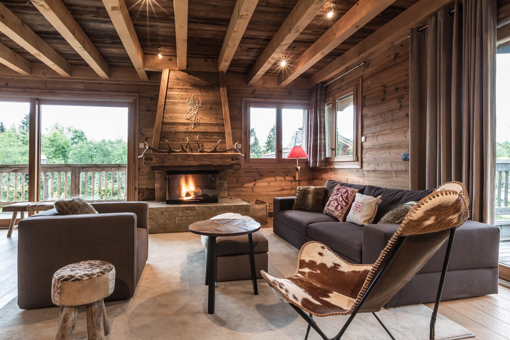 Luxury chalet in Saint-Gervais for your seminar in the Alps overlooking the Alps