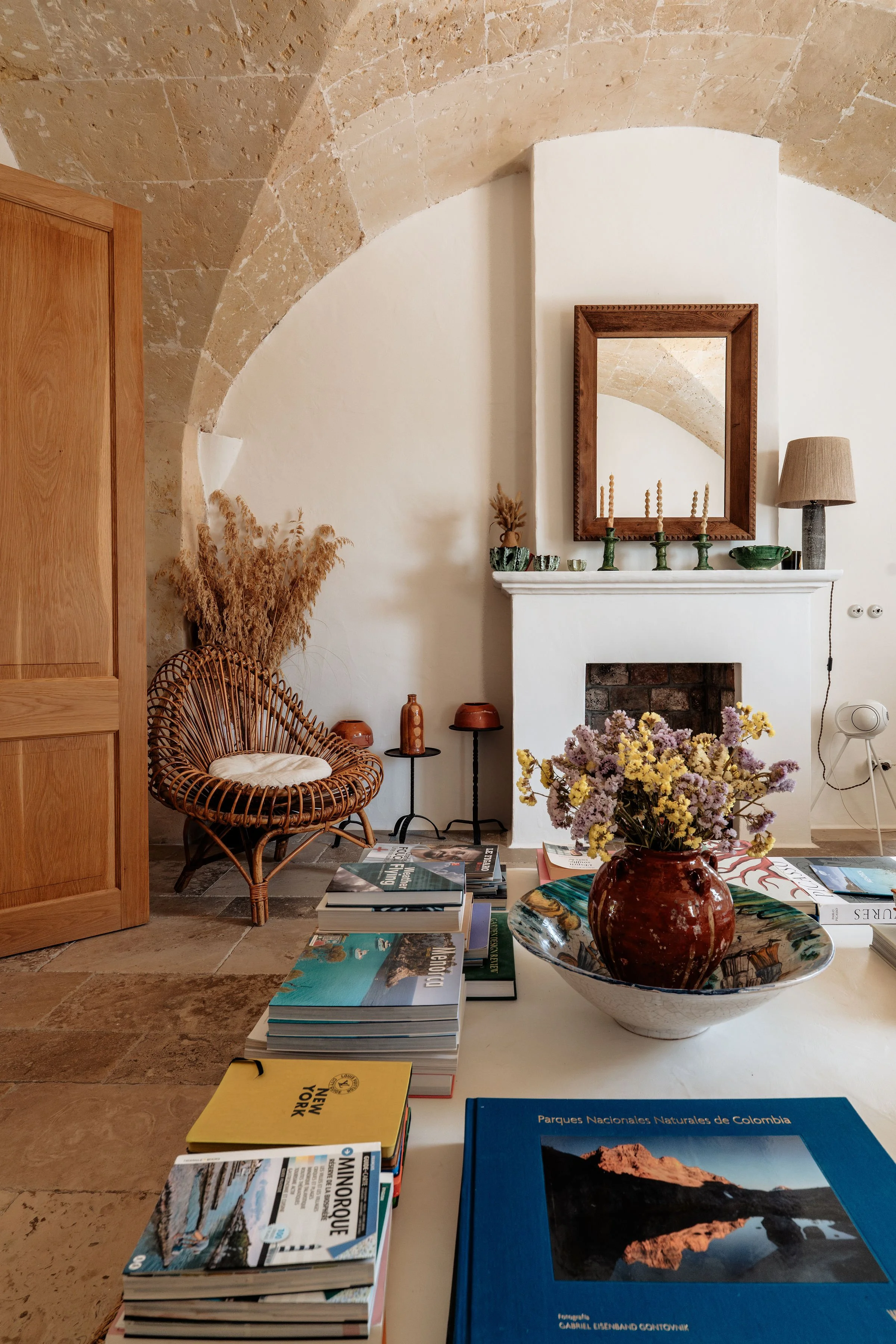 villa luxe minorque hacienda salon