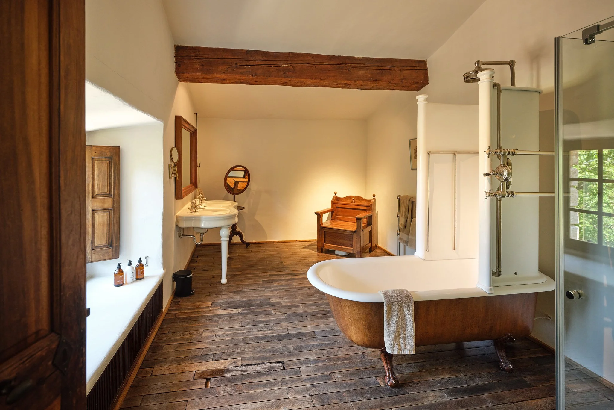Domaine de luxe dans le Luberon au coeur de la Provence  salle de bain