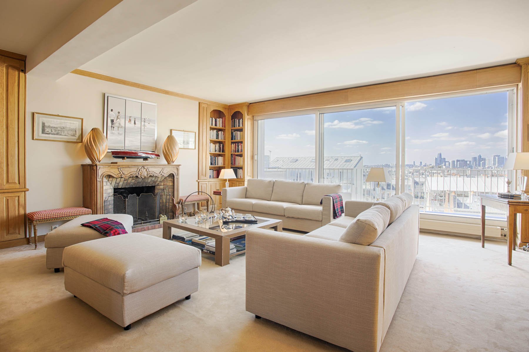 Exceptional apartment in the center of Paris with rooftop view of the Eiffel Tower