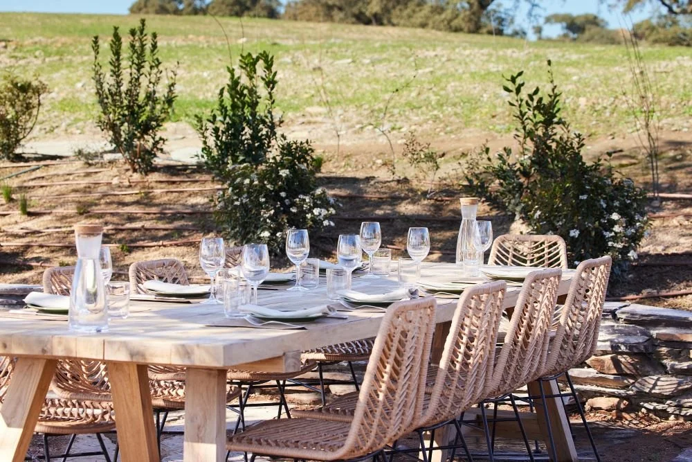 location villa luxe portugal table