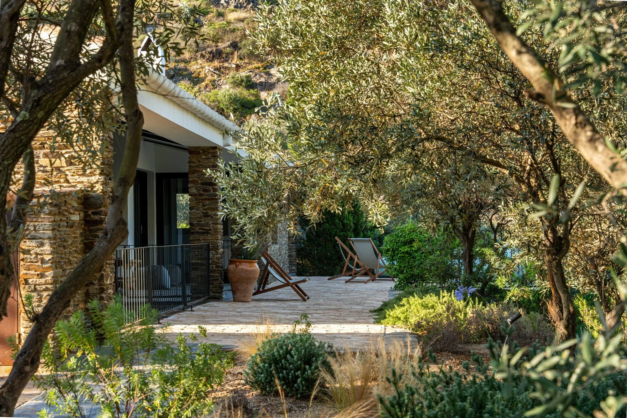 Villa luxe Cadaques Finca extérieurs