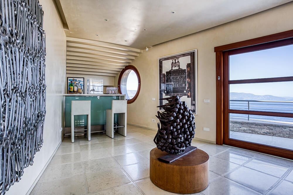 Luxury villa with sea view at Cap Bénat