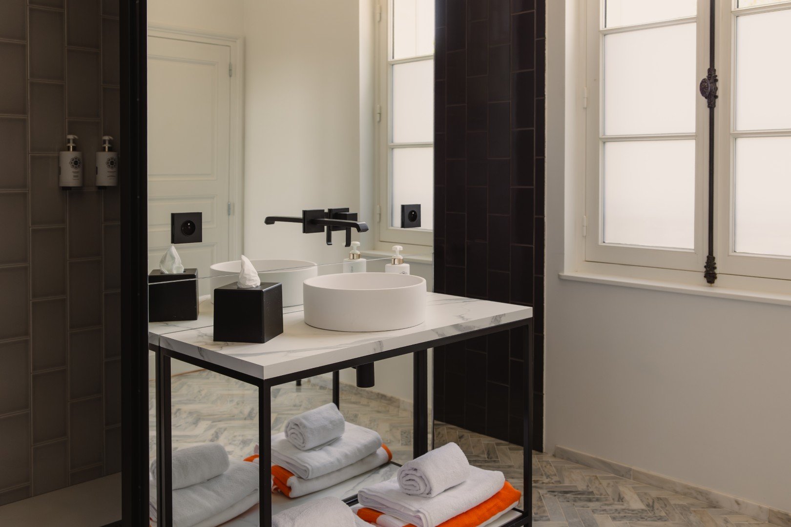 maison luxe vexin salle de bain