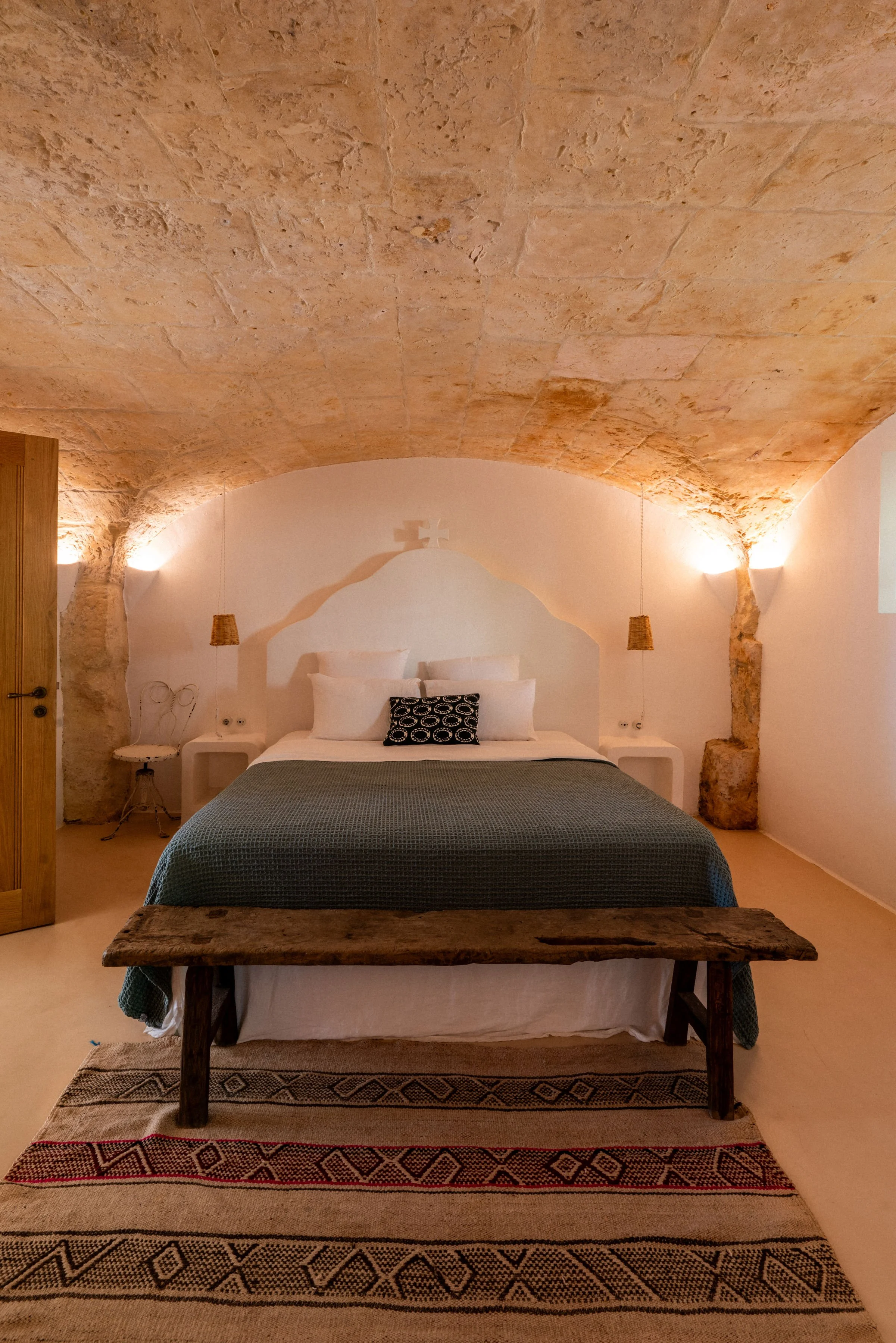 villa luxe minorque hacienda chambre