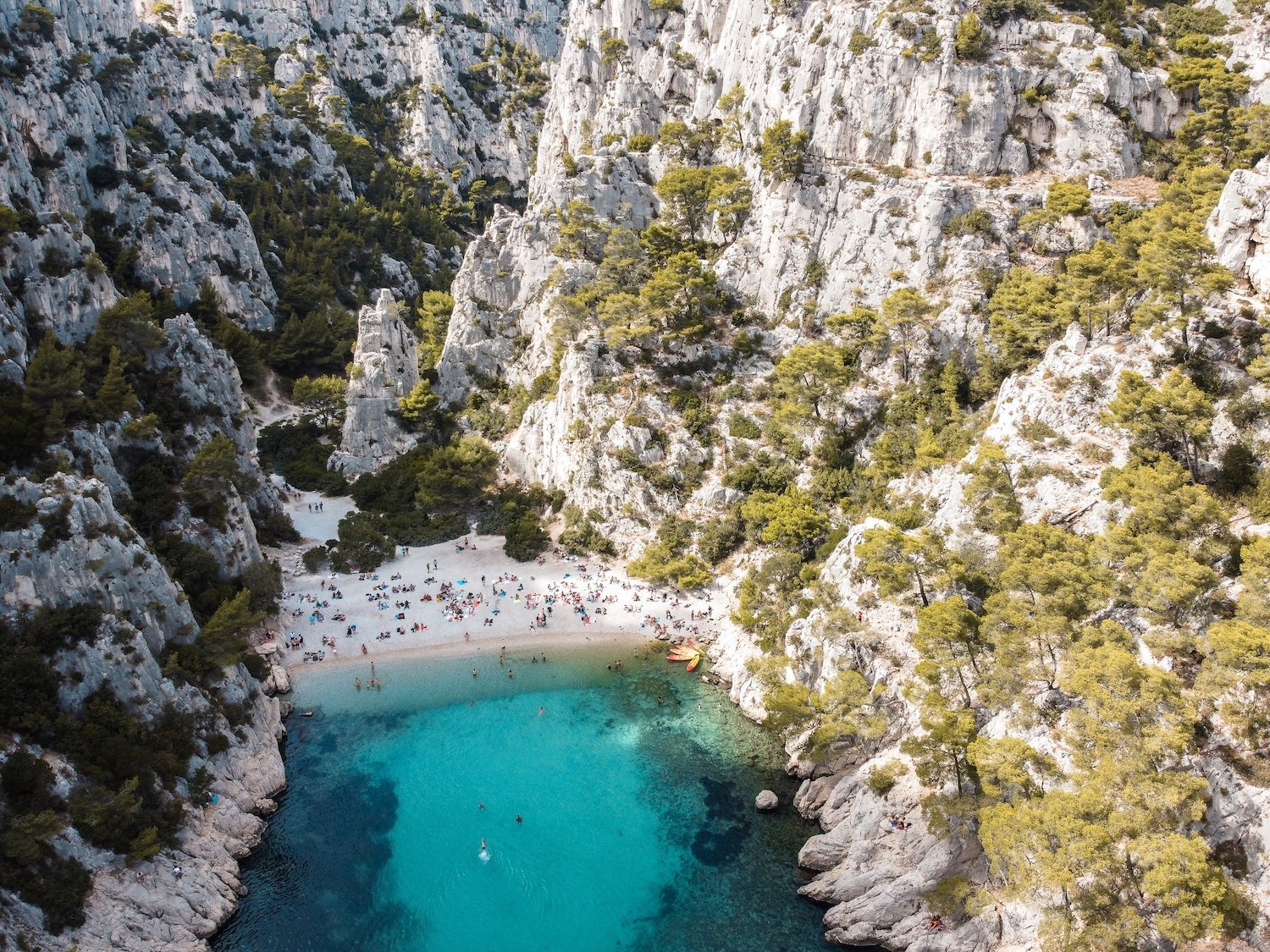 Boat trip in the South of France