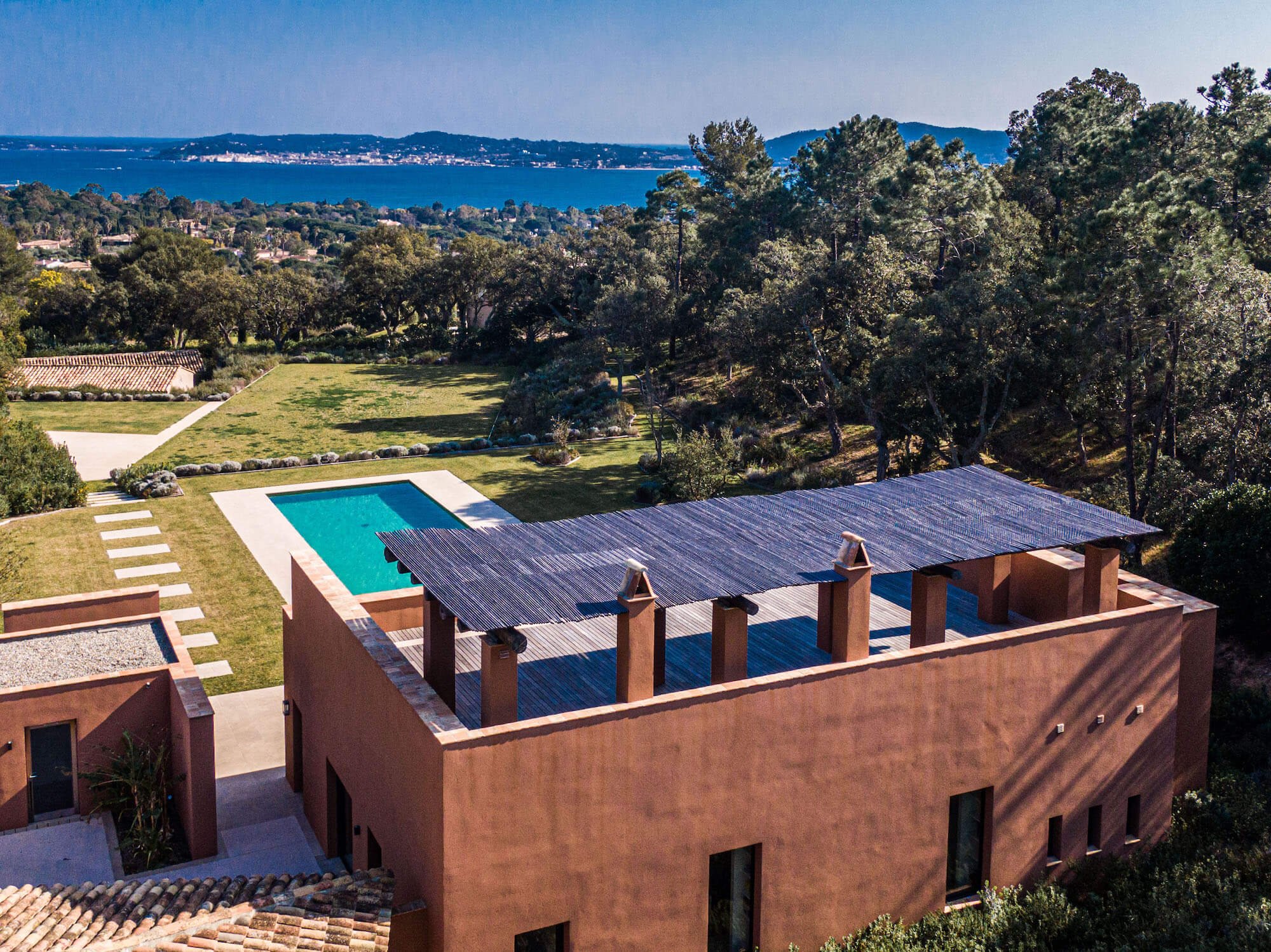 Exceptional domain for a seminar on the Côte d'Azur  sea view in the south of France