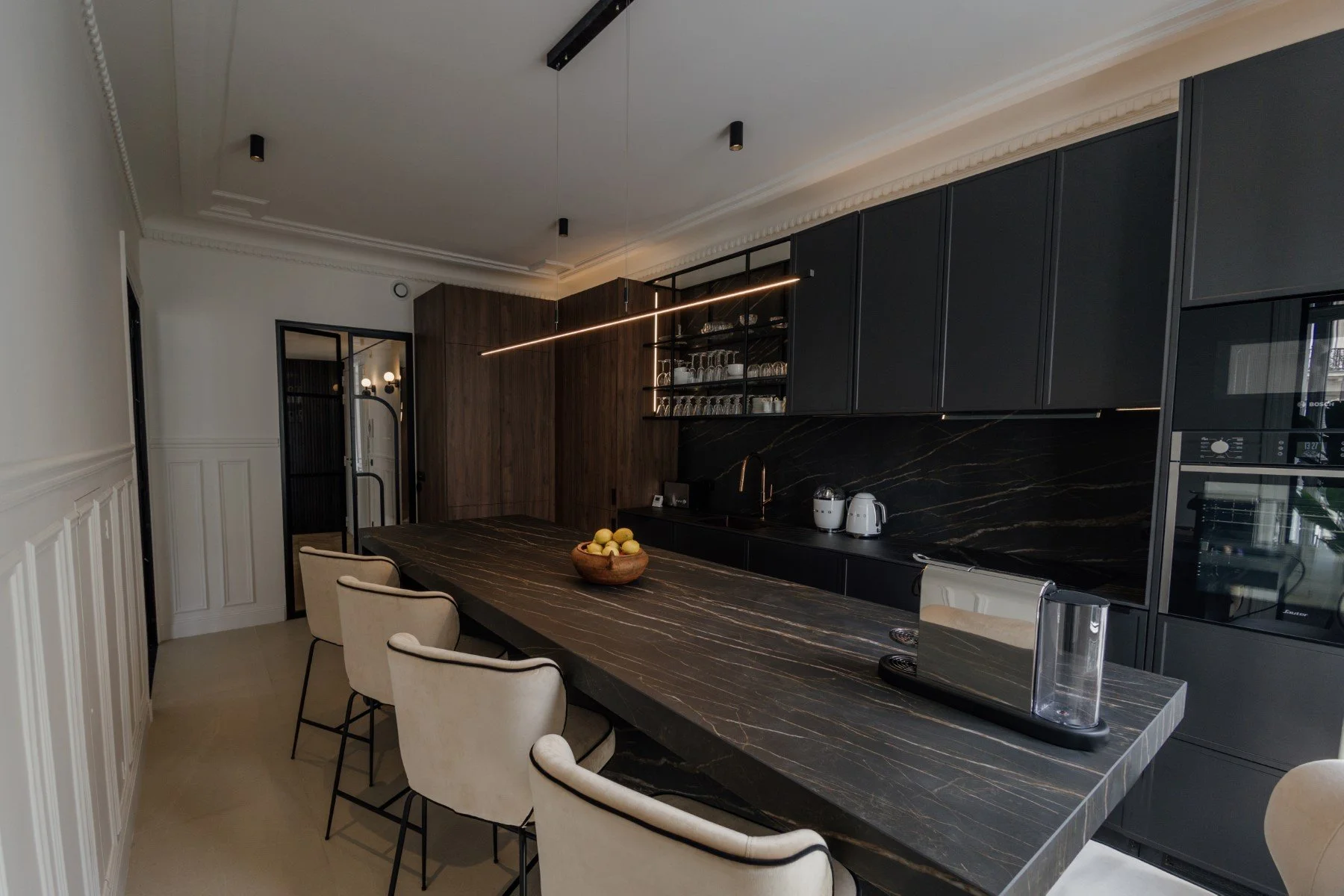 appartement location luxe paris rennes cuisine