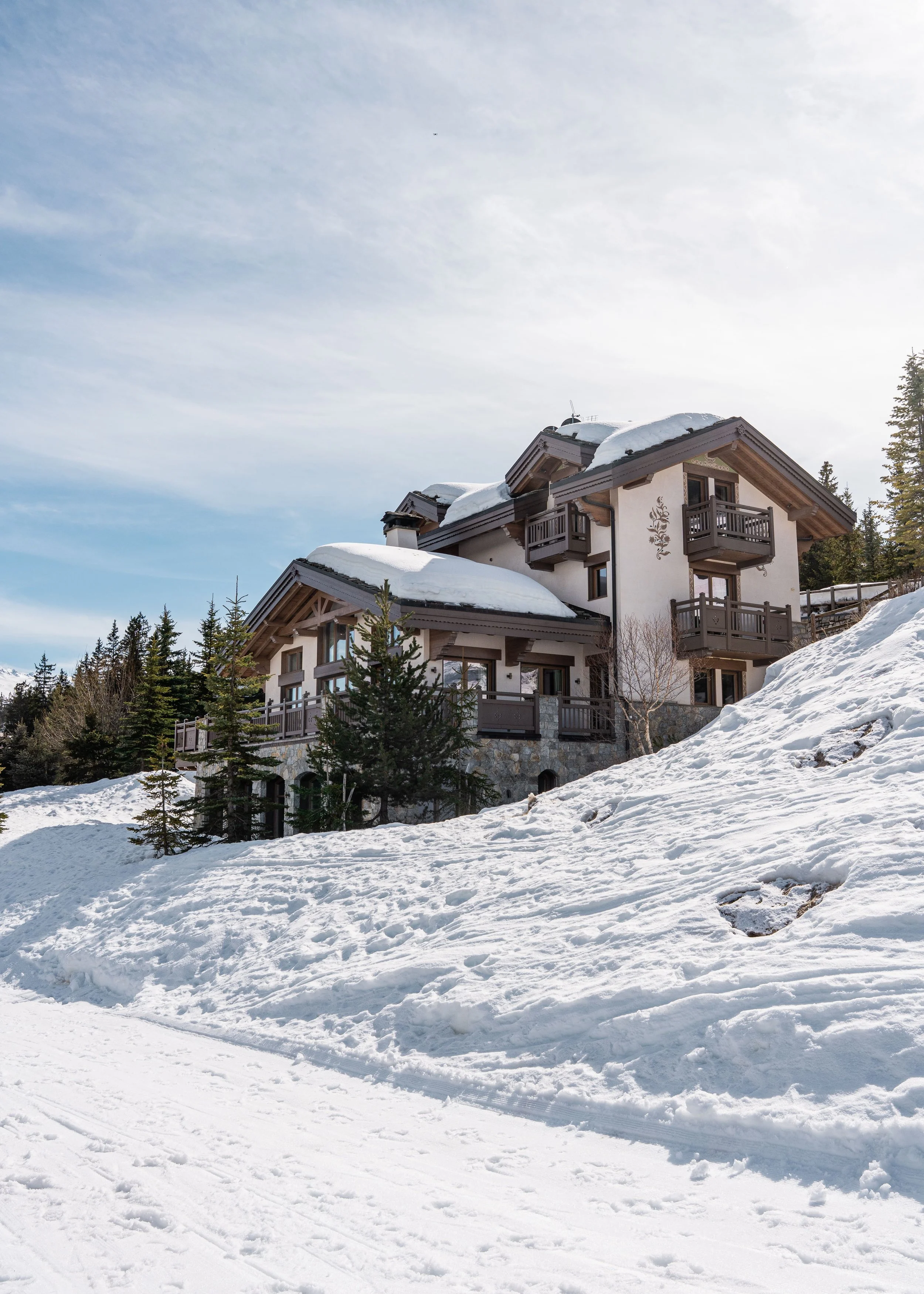 courchevel 1850 chenus chalet de luxe extérieur
