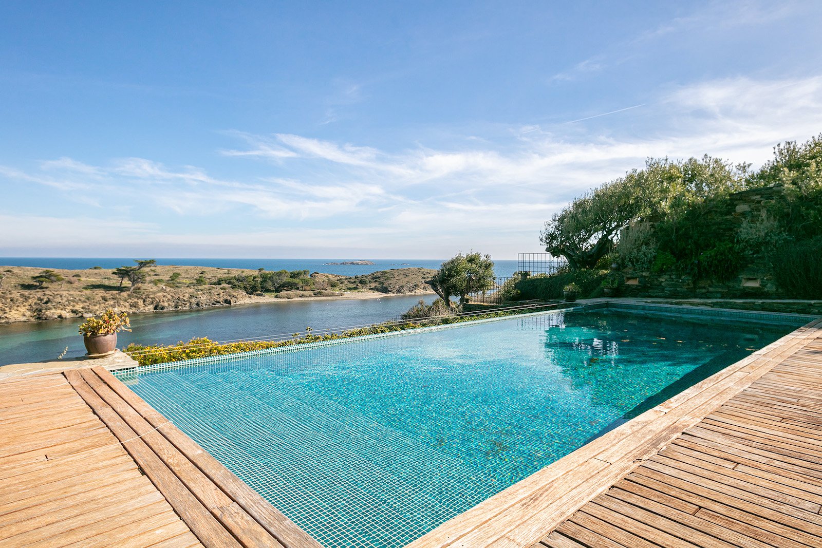 Luxury house in Cadaqués, Spain, sea view overlooking the Mediterranean Sea