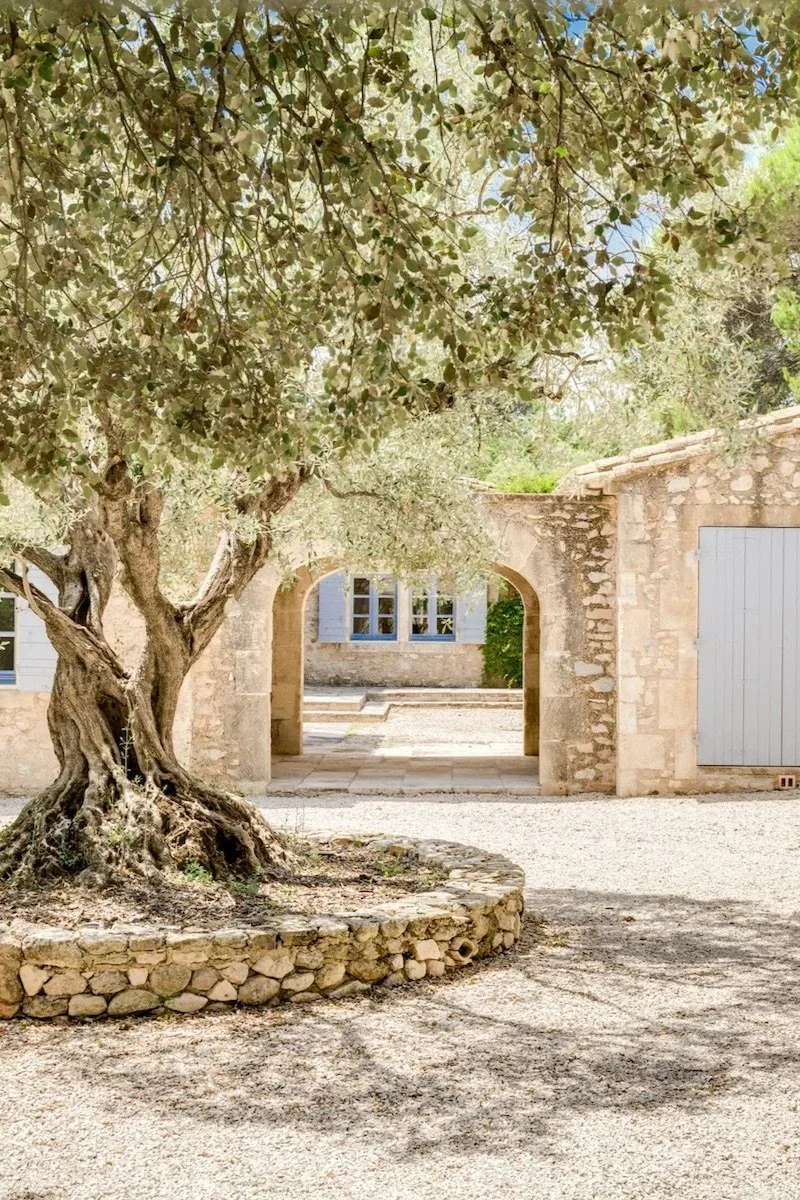 mas en provence location extérieur