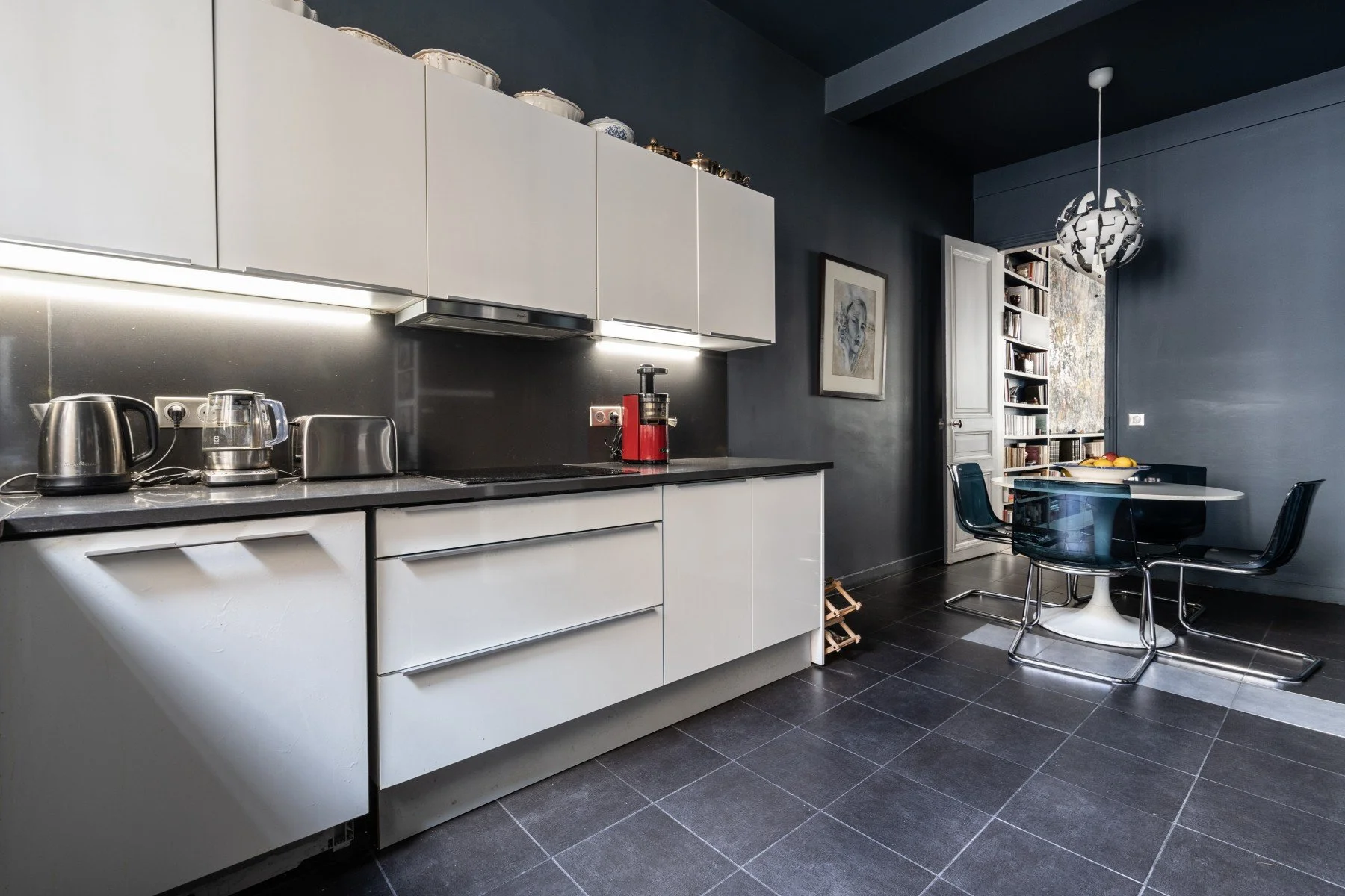 appartement luxe paris université cuisine