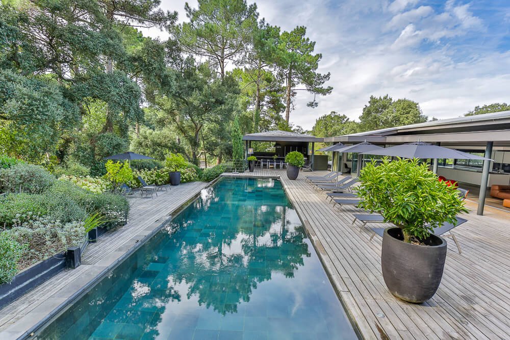 location villa luxe cote atlantique piscine