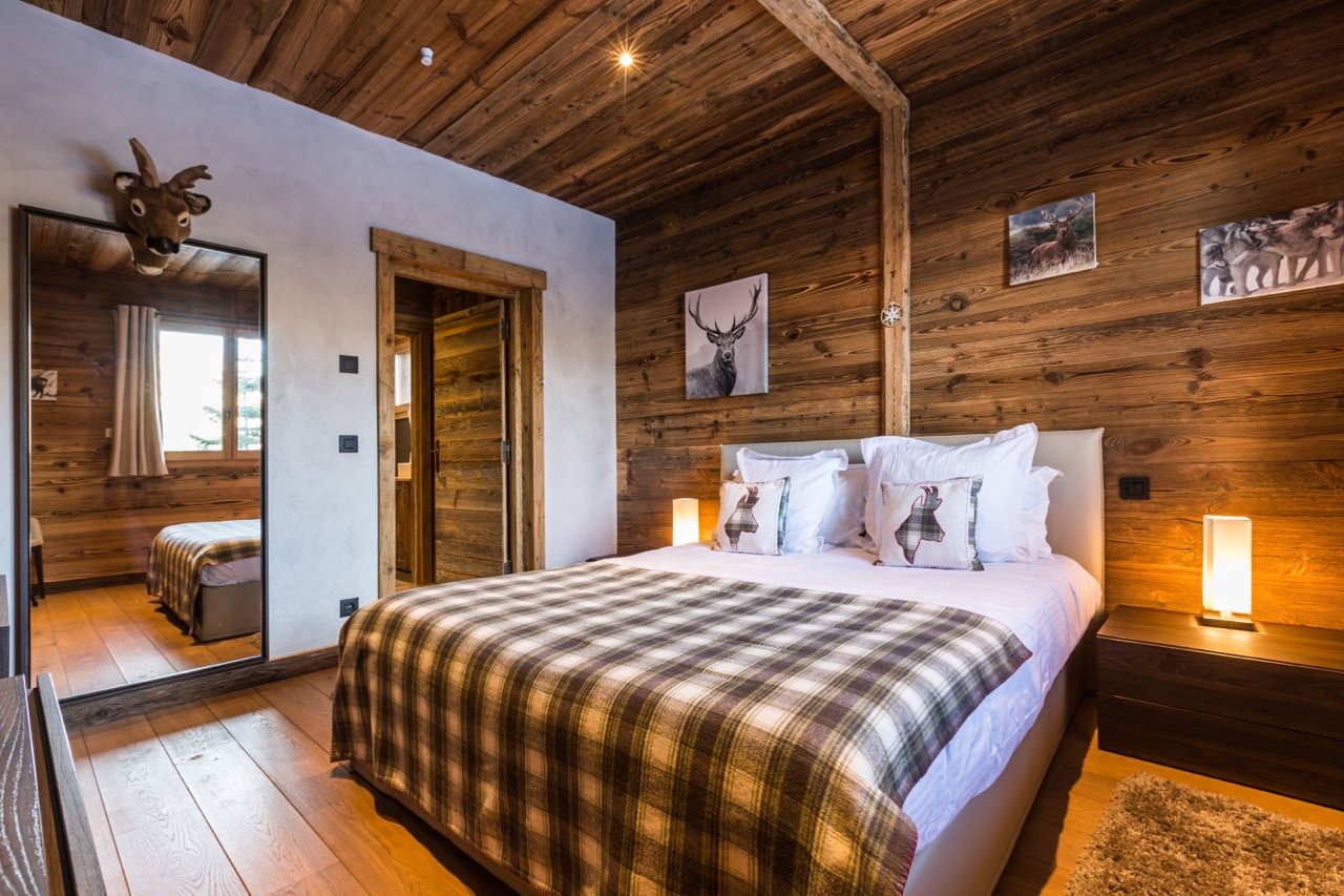 Luxury chalet in Saint-Gervais at the foot of the slopes with hotel service, swimming pool and spa