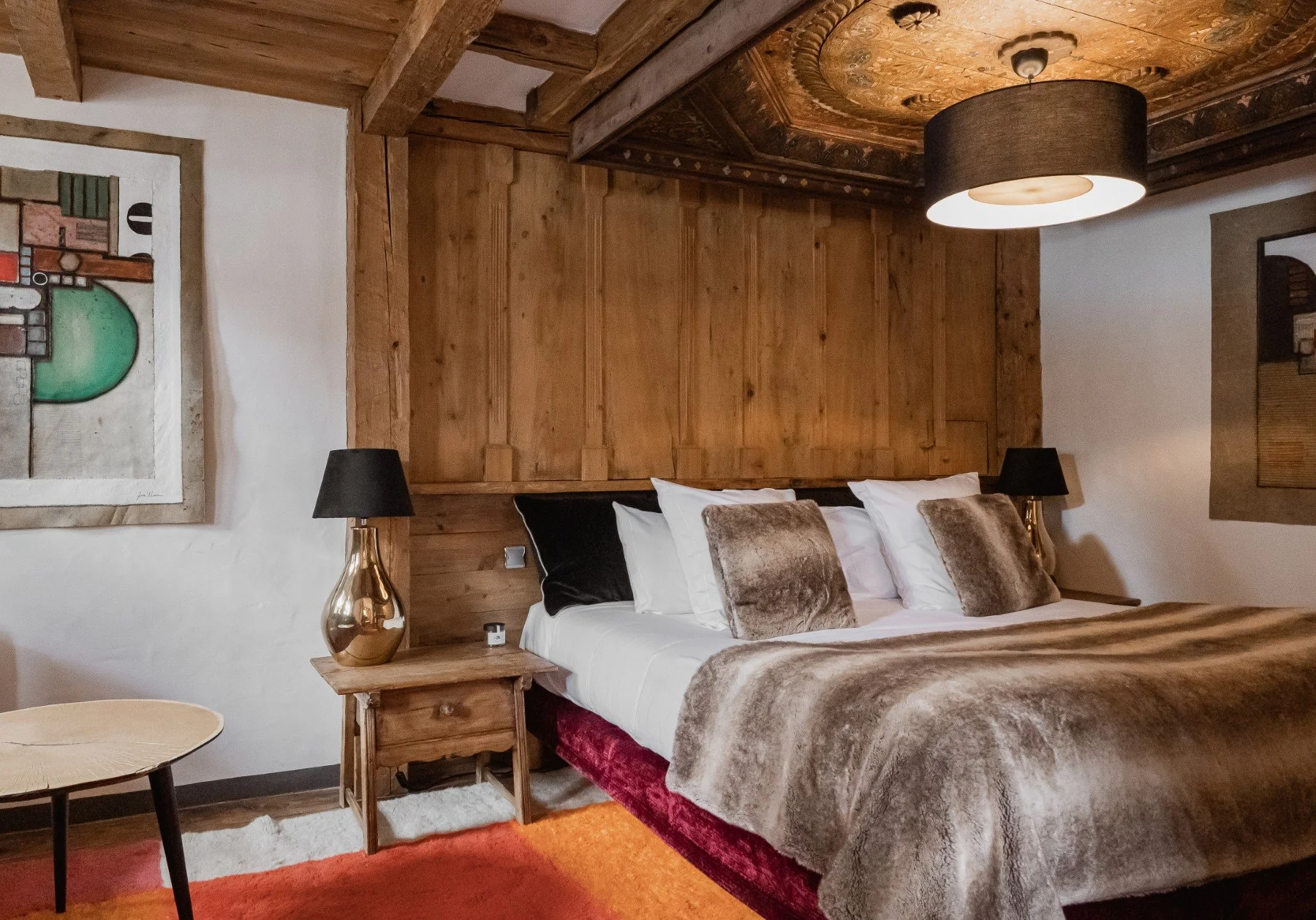 Chalet de luxe à Val d'Isère chambre