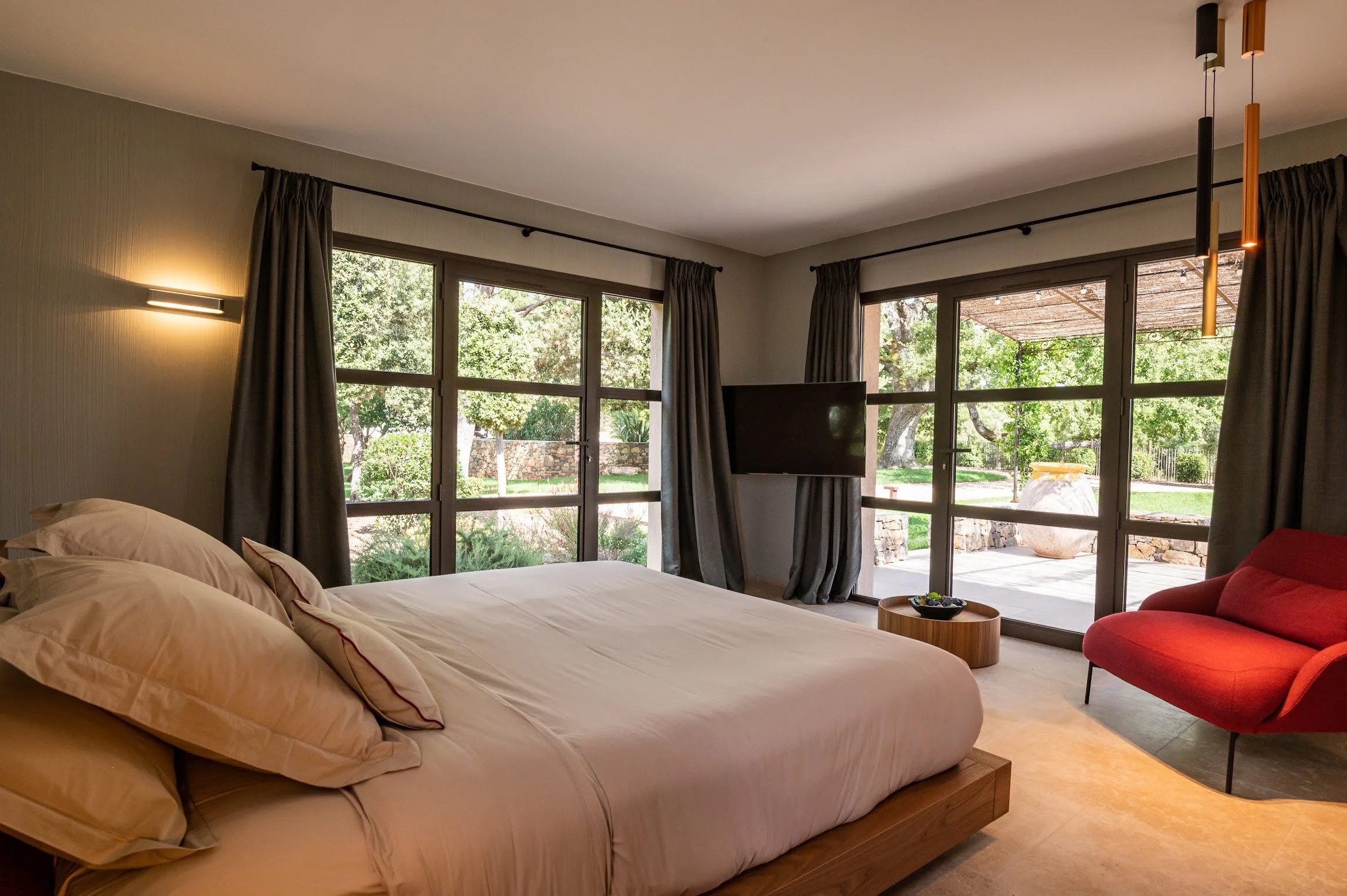 Domaine de luxe à Saint Maximin chambre