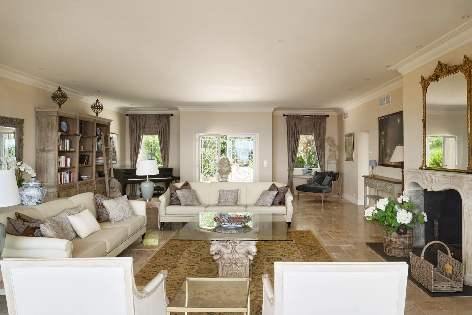 Villa de luxe à Sainte-Maxime salon