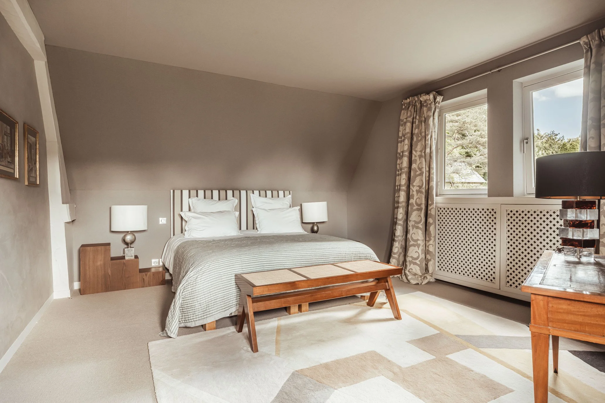 Location villa luxe Bonneville chambre