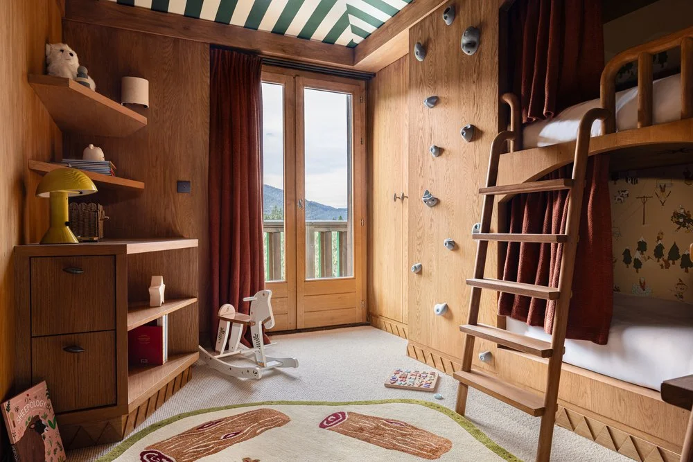 location chalet de luxe à Megève chambre pour enfants