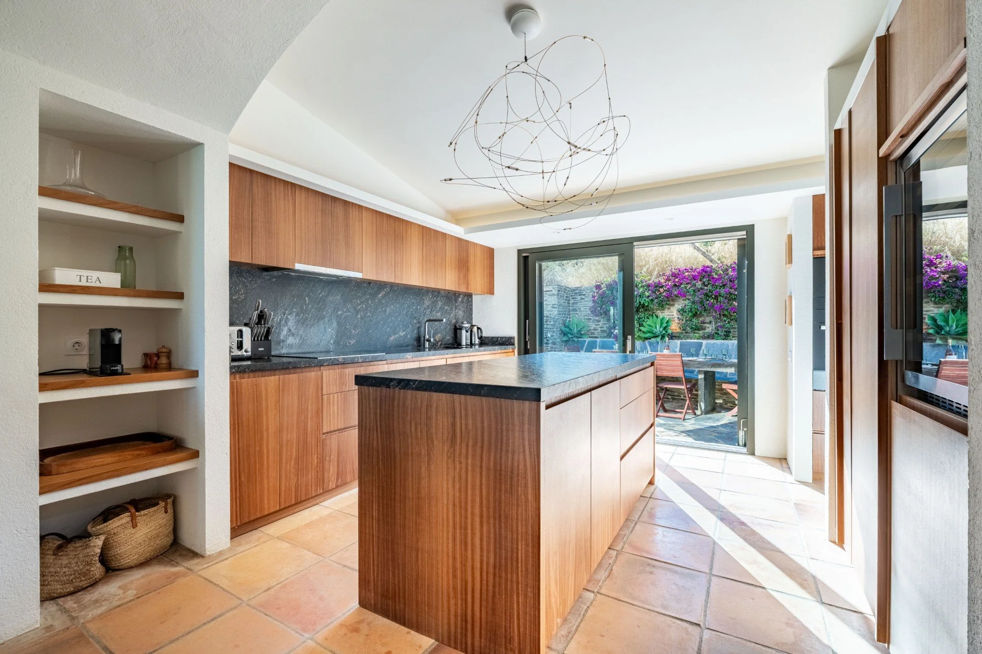 Villa luxe Cadaques Finca cuisine