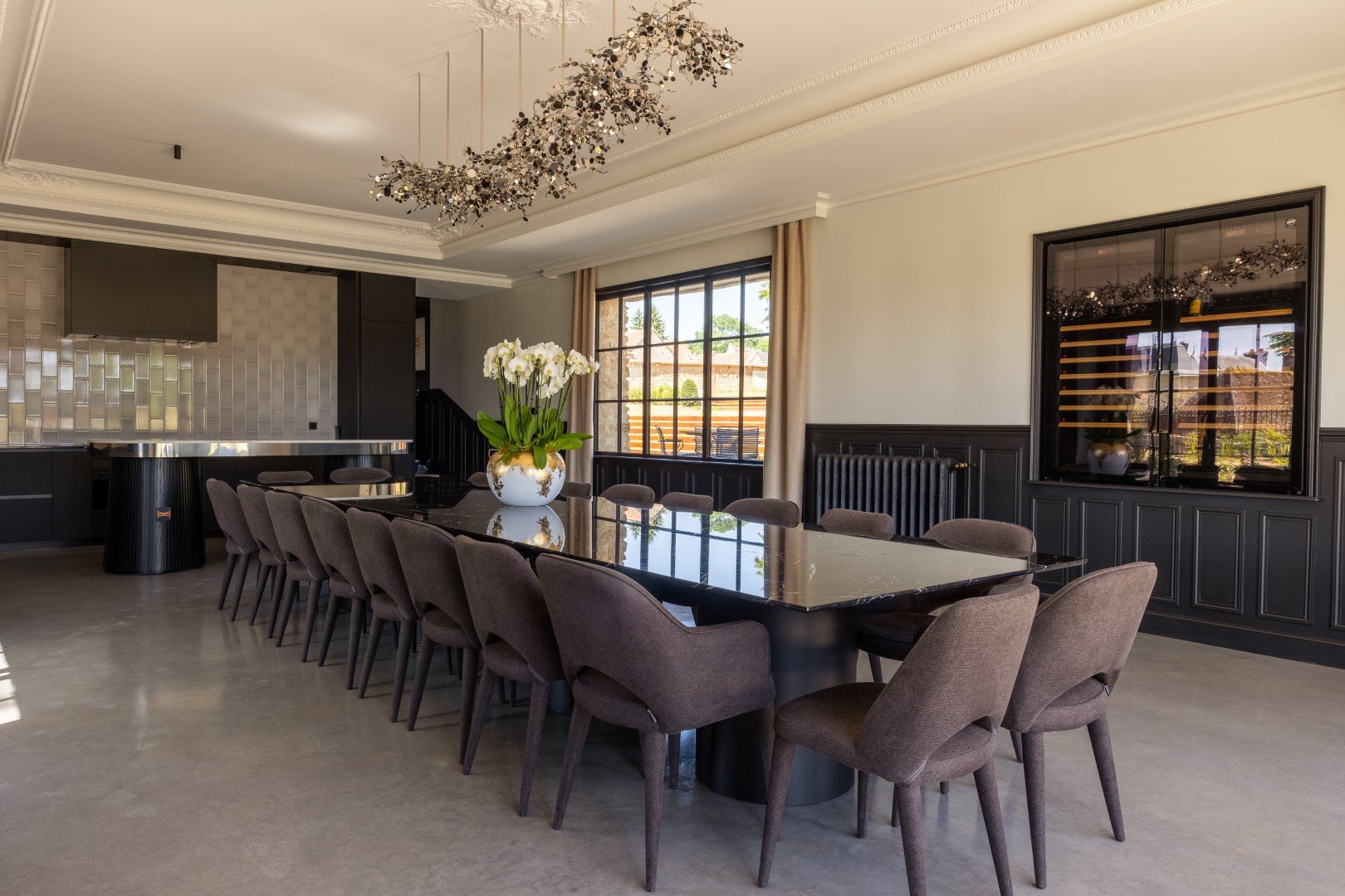 maison luxe vexin salle à manger 