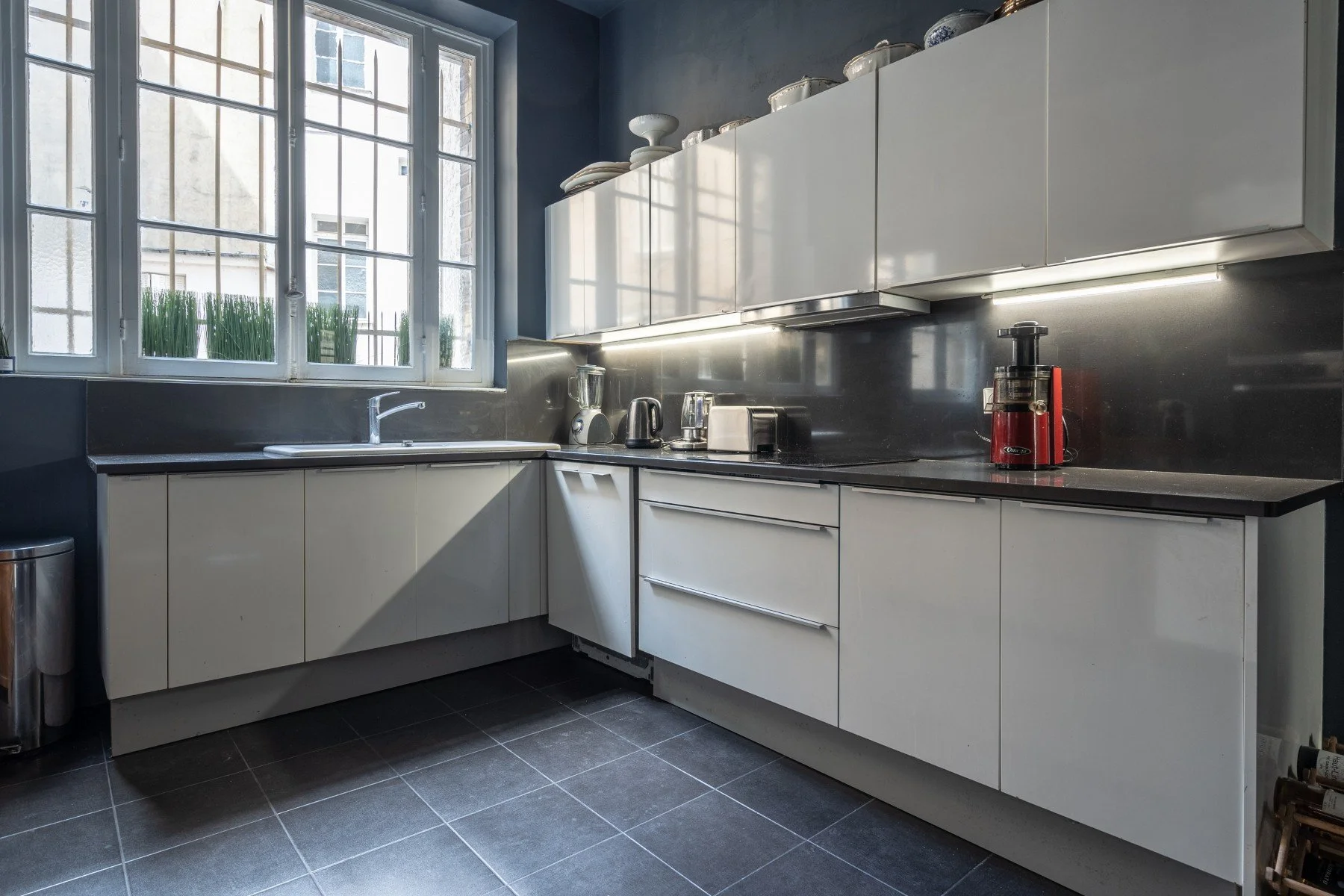 appartement luxe paris université cuisine