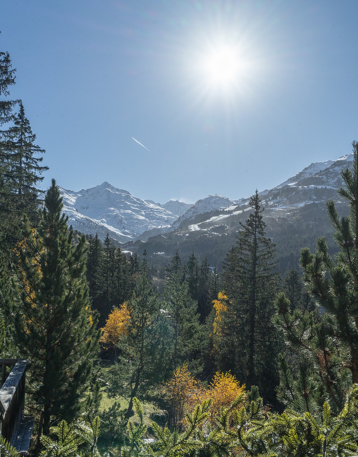 Exceptional chalet in Méribel at the foot of the slopes with hotel and spa services