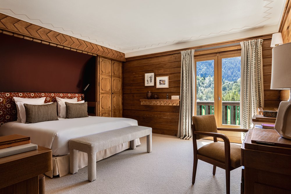 location chalet de luxe à Megève chambre