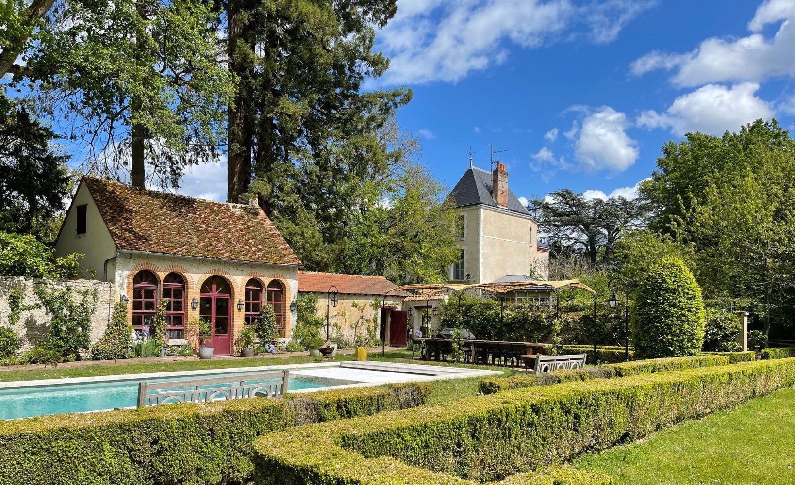 Domaine de luxe Centre-Val de Loire piscine