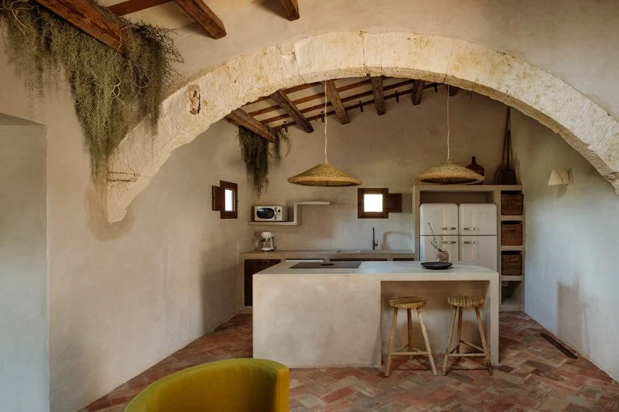 Villa de luxe à louer à Minorque Santa Ana cuisine professionnelle