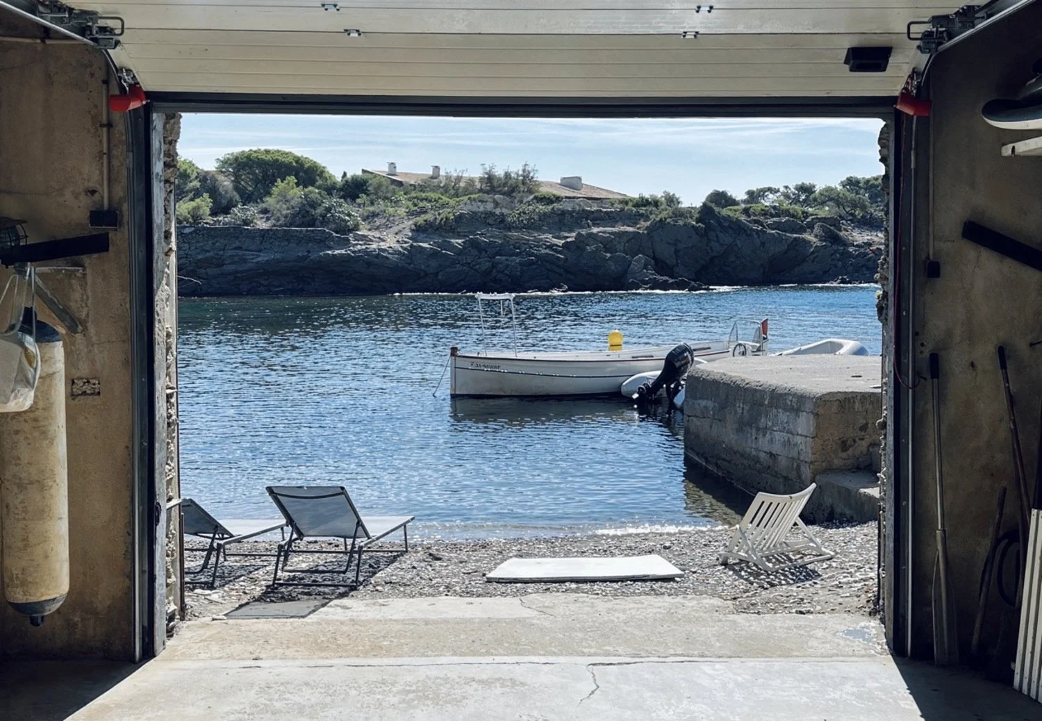 Location villa luxe Cadaques Oliveres accès mer