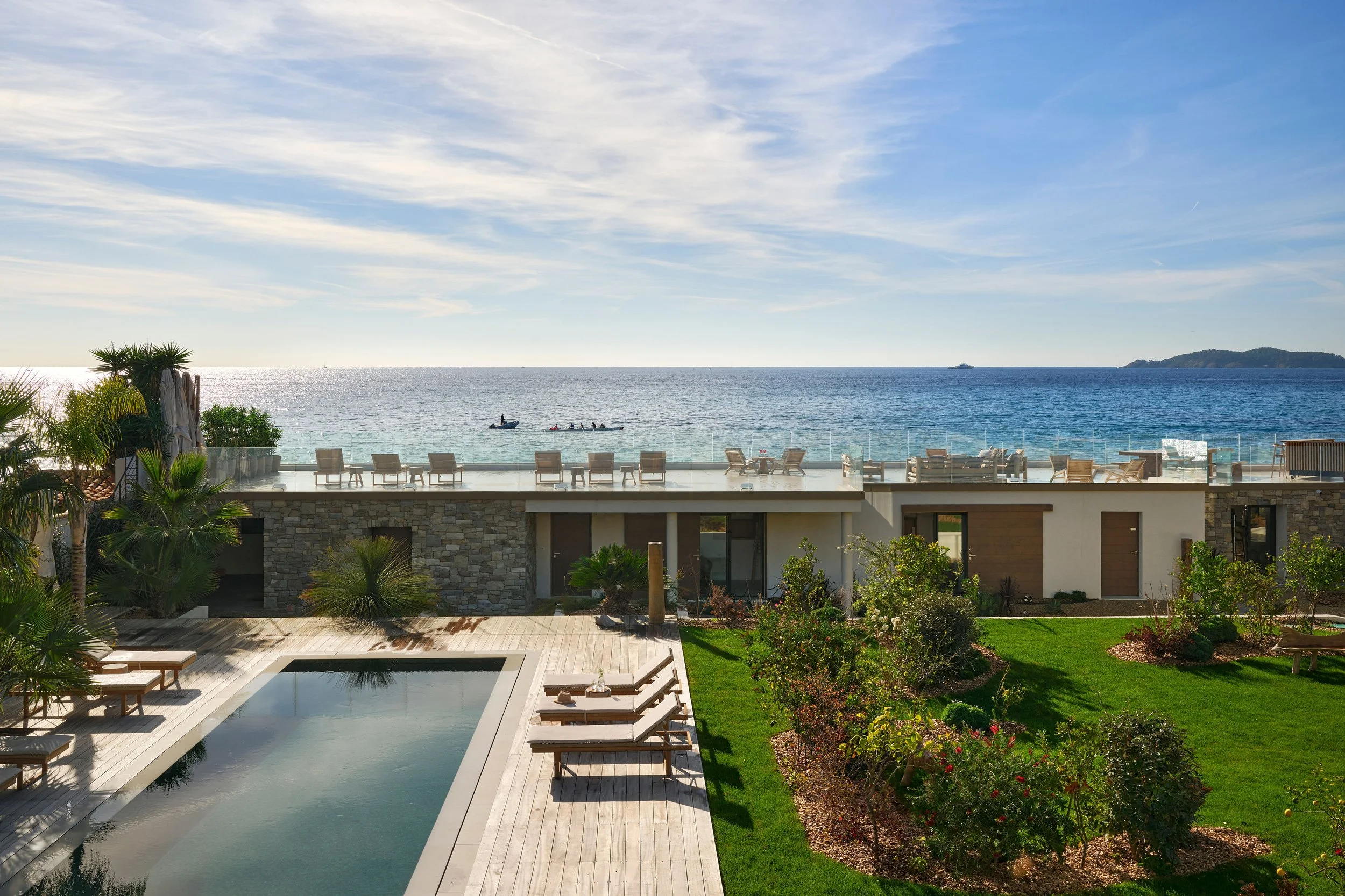Villa d'exception, vue sur la mer