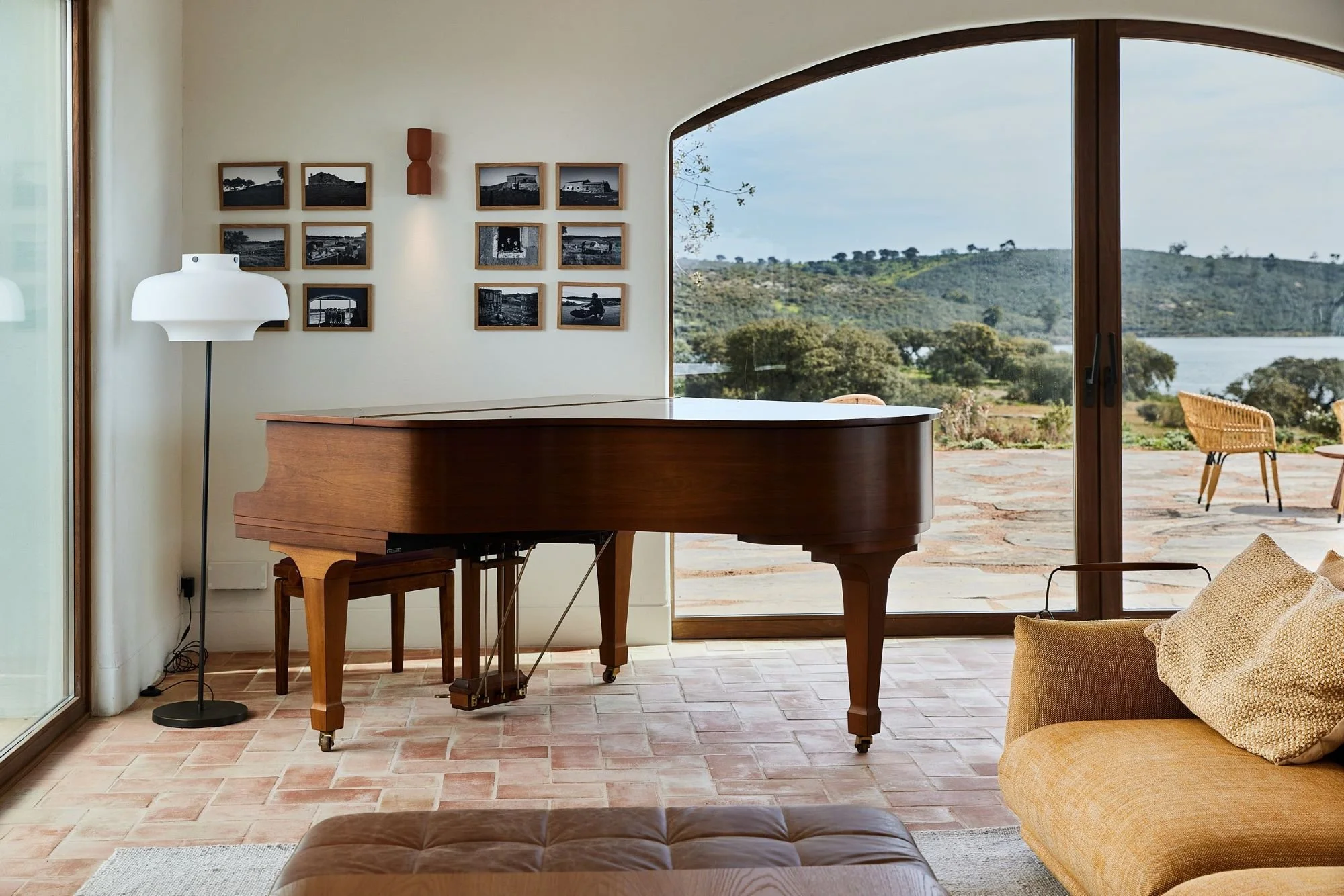 location villa luxe portugal piano