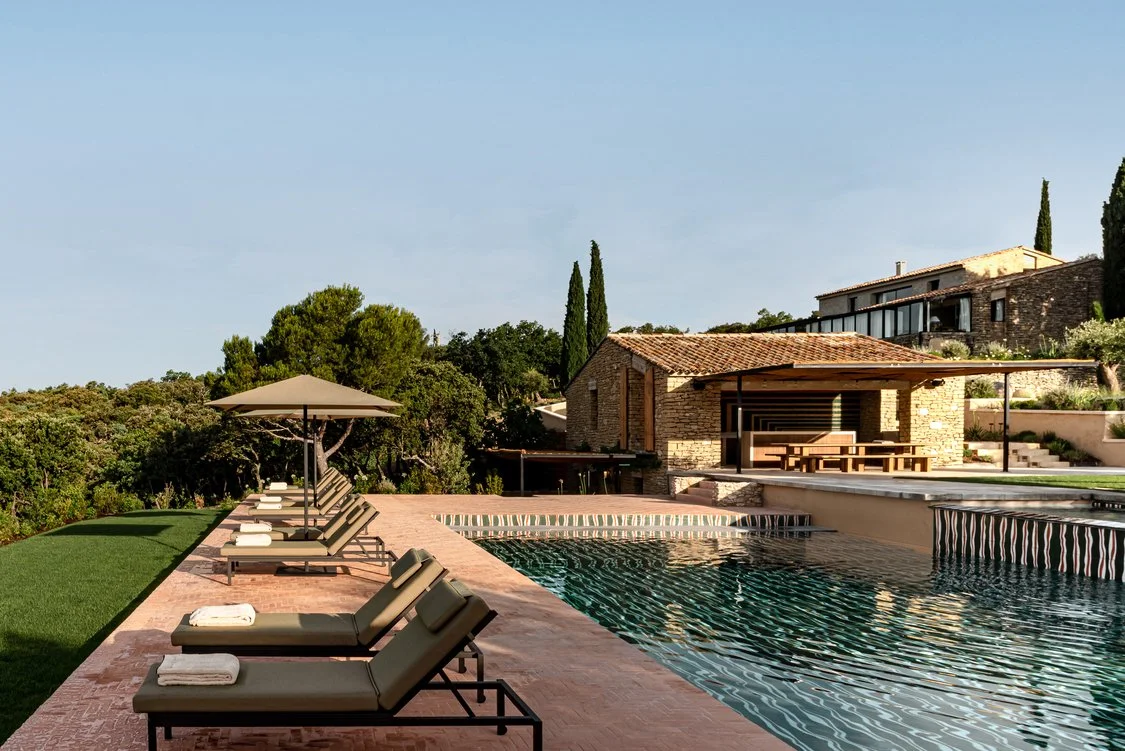 Villa de luxe à louer dans le Lubéron à Gordes piscine