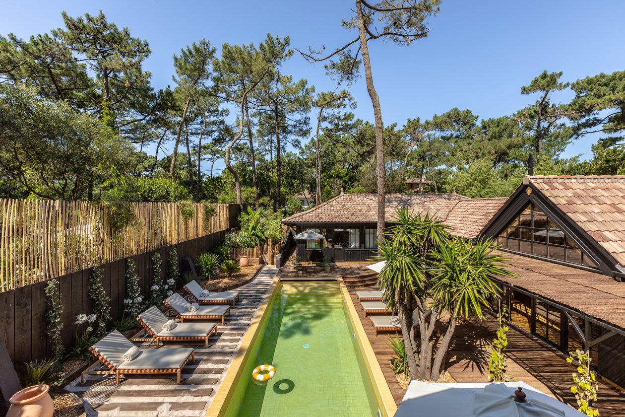 Villa de luxe à louer au Cap Ferret extérieur