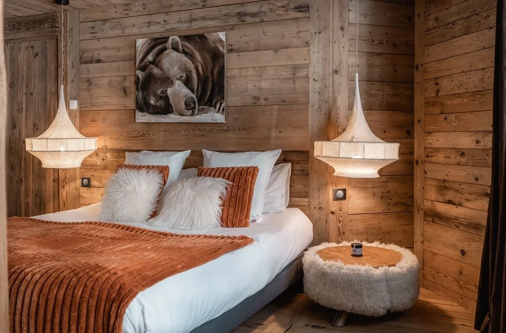 Chalet de luxe à Val d'Isère chambre