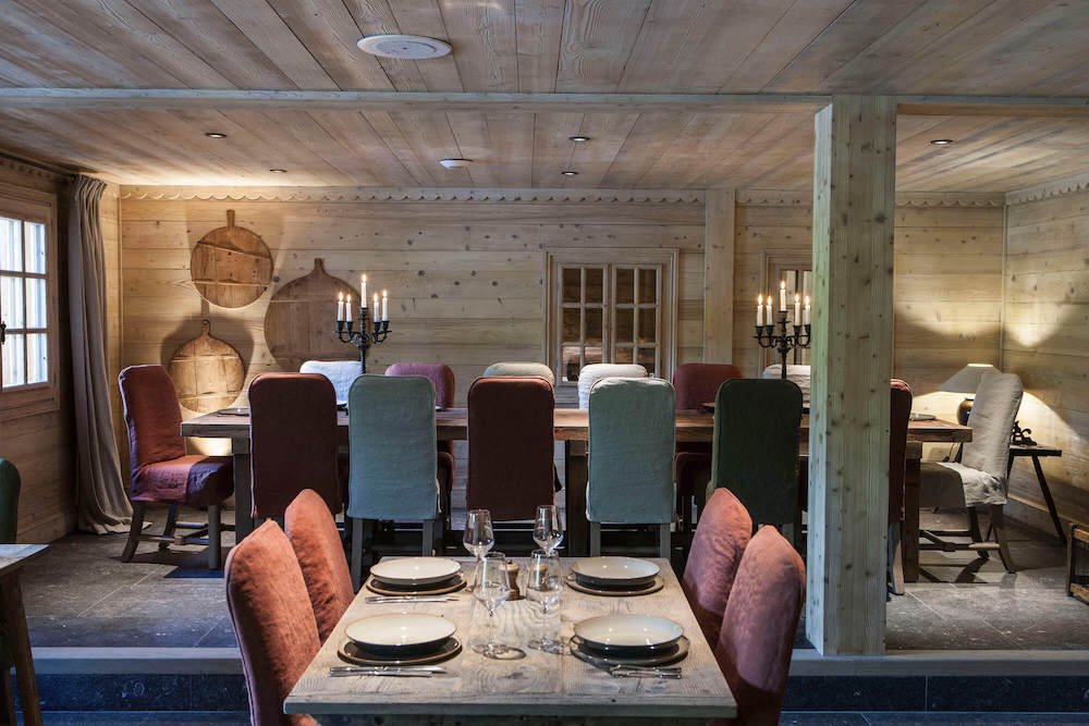Home chef in a luxury chalet in Megève near Mont Blanc