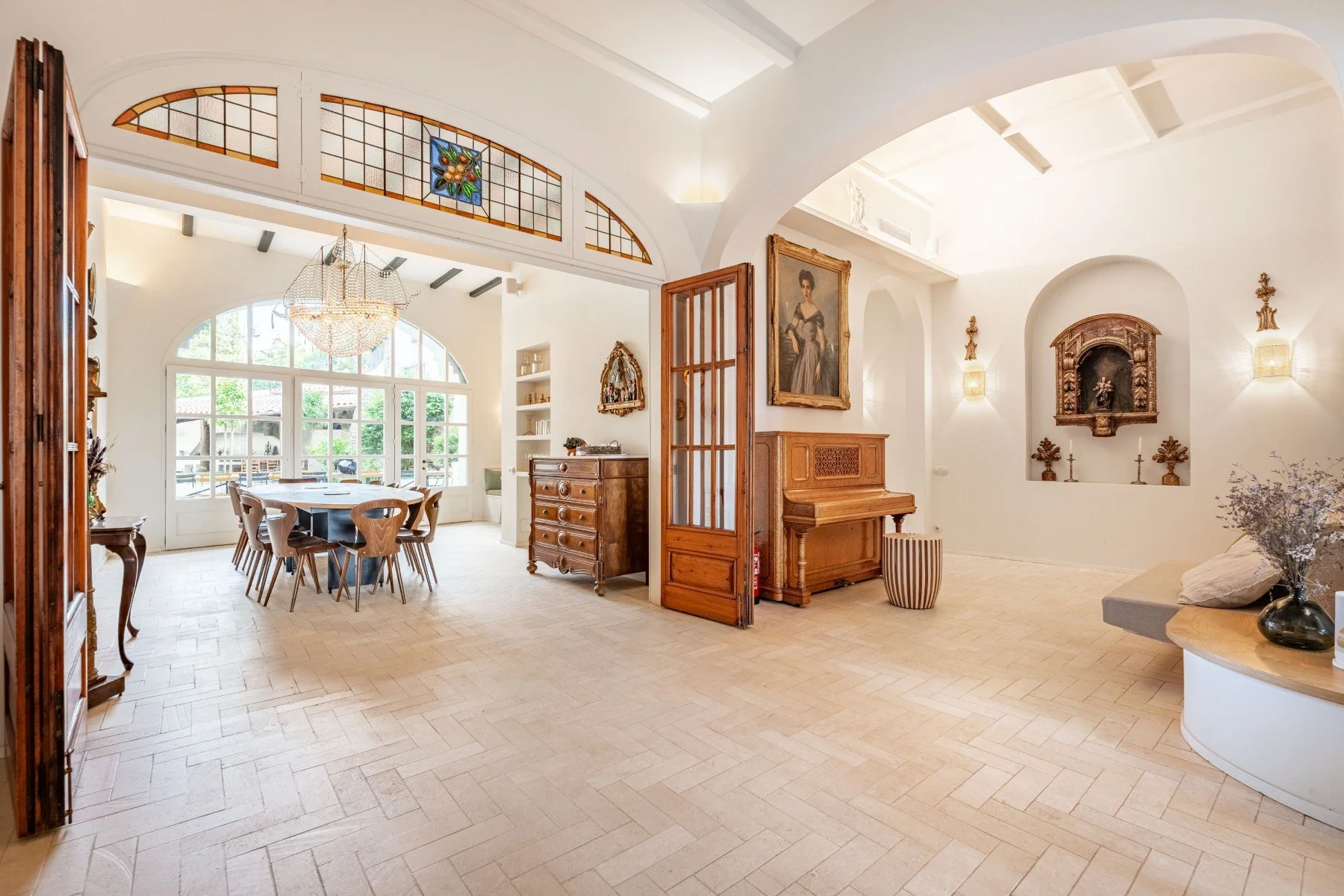 Villa luxe Cadaques village salon