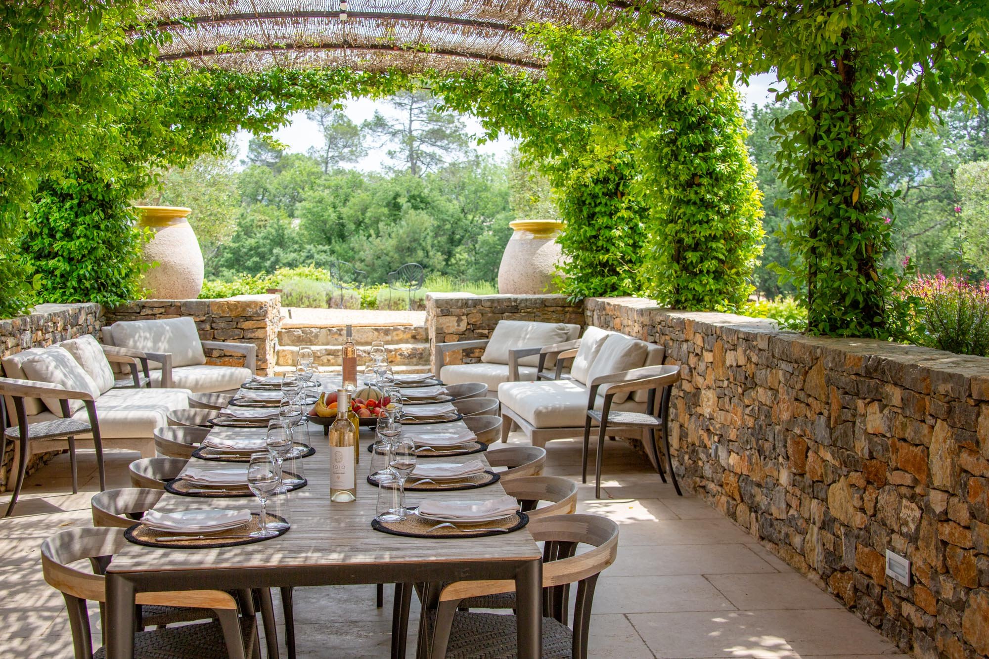 location domain villa luxe provence table