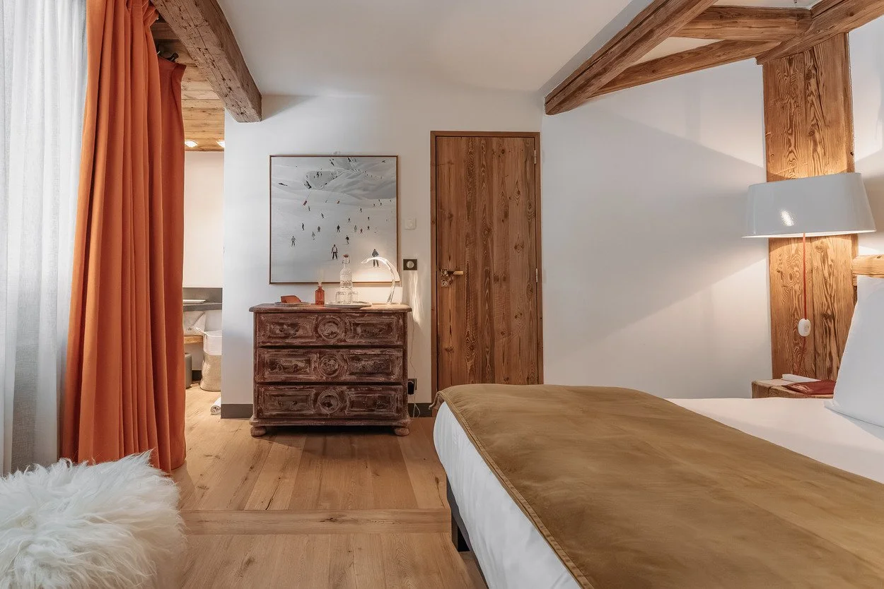 Chalet de luxe à Val d'Isère chambre