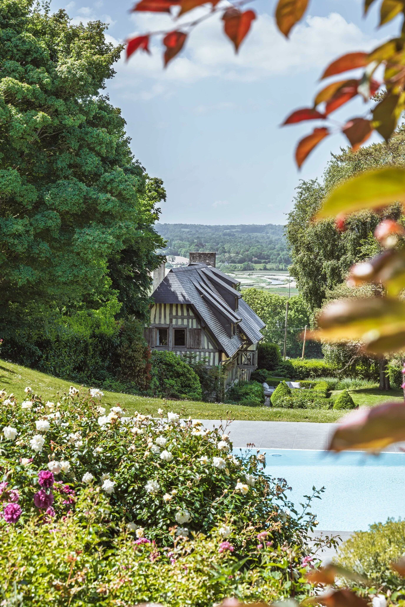 Location villa luxe Bonneville extérieurs