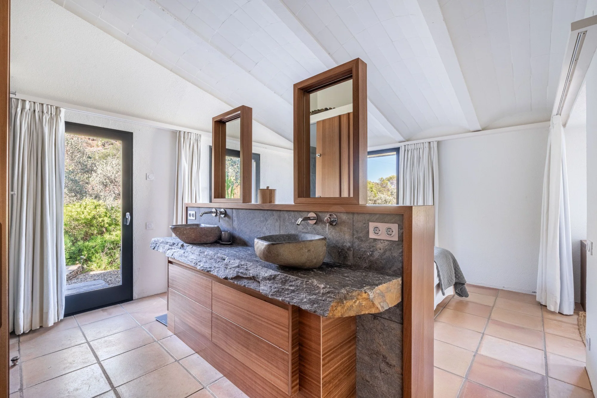 Villa luxe Cadaques Finca salle de bain