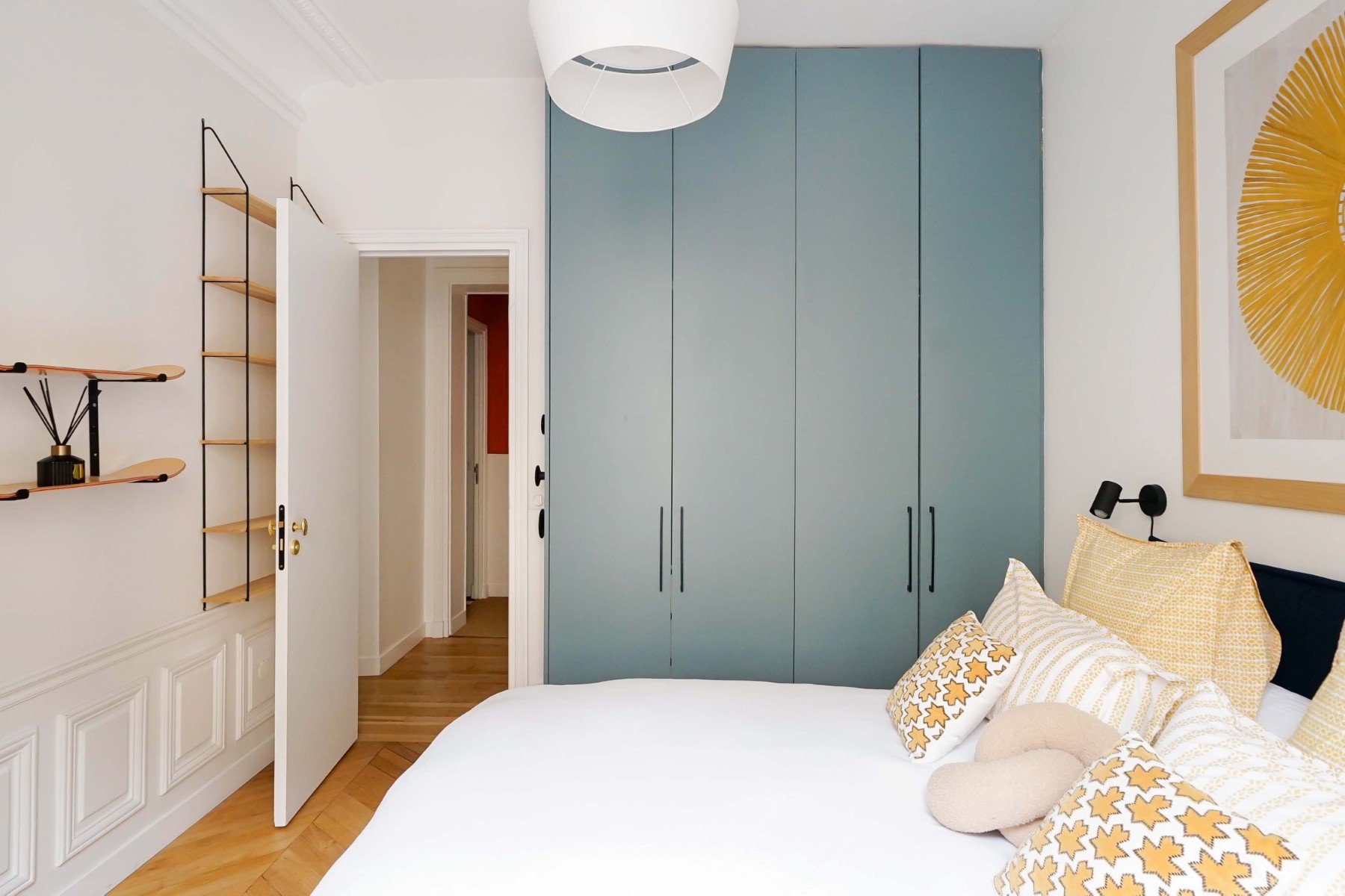 paris mouffetard appartement de luxe chambre