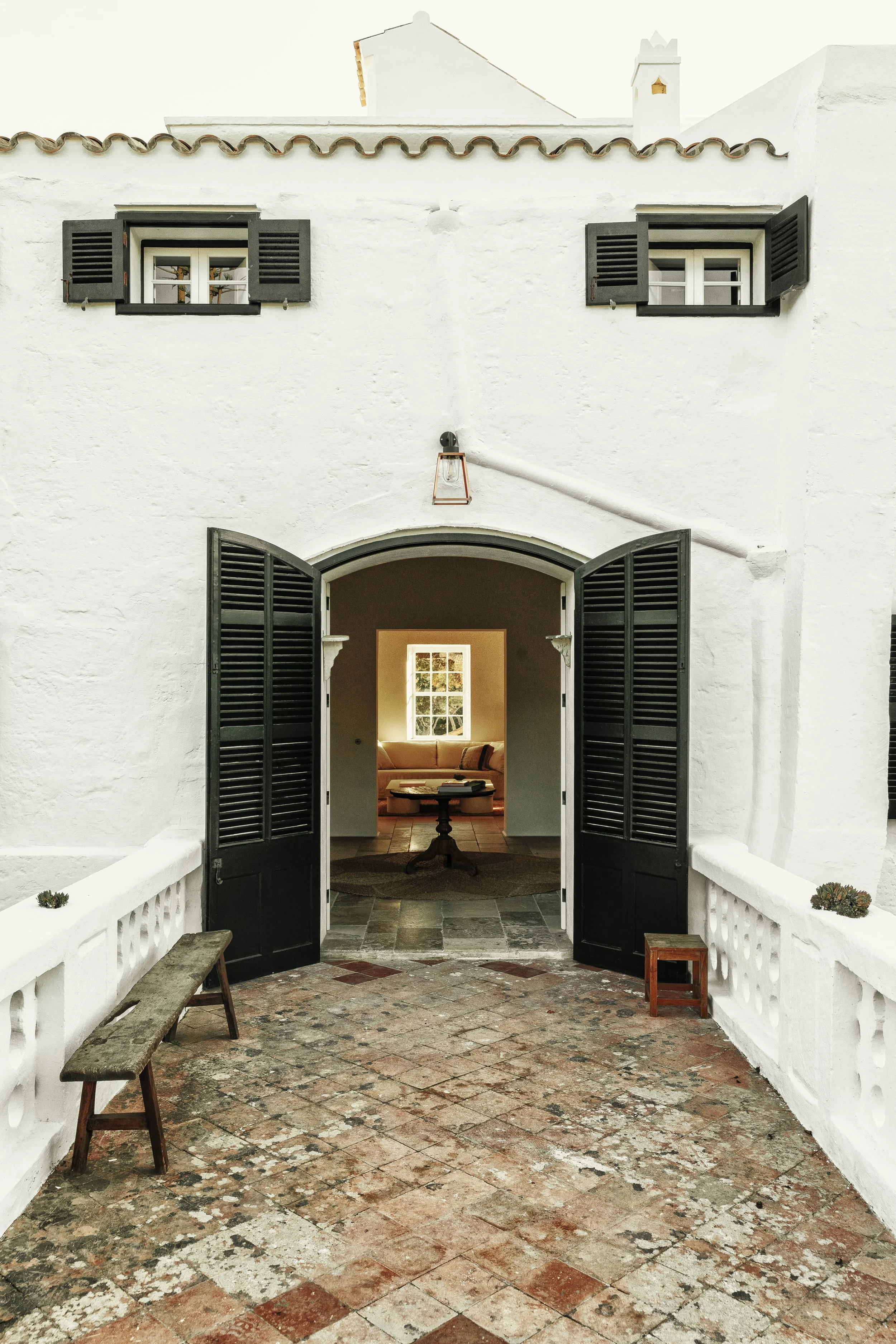 villa luxe minorque hacienda