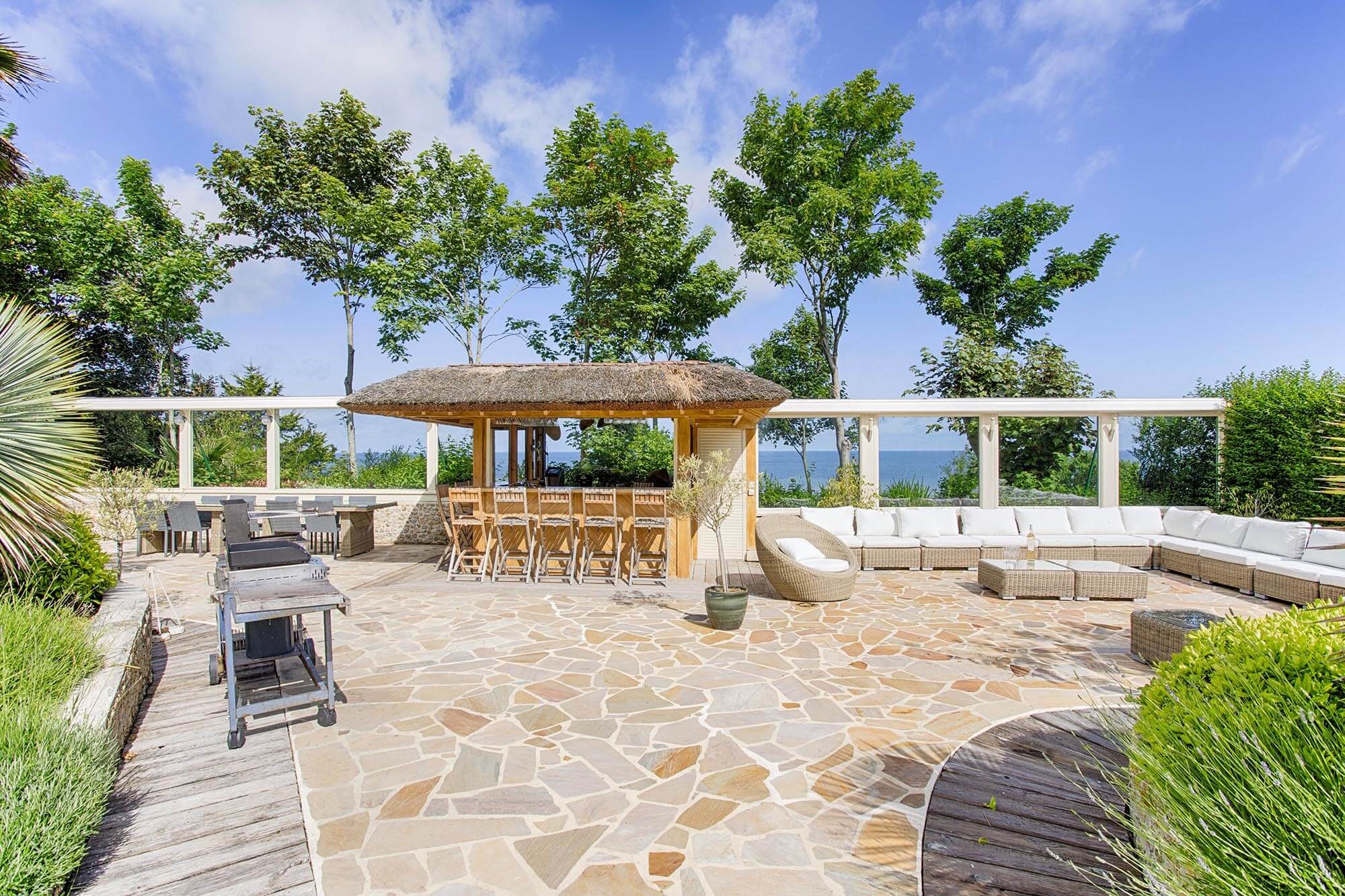 luxury villa in deauville, normandy