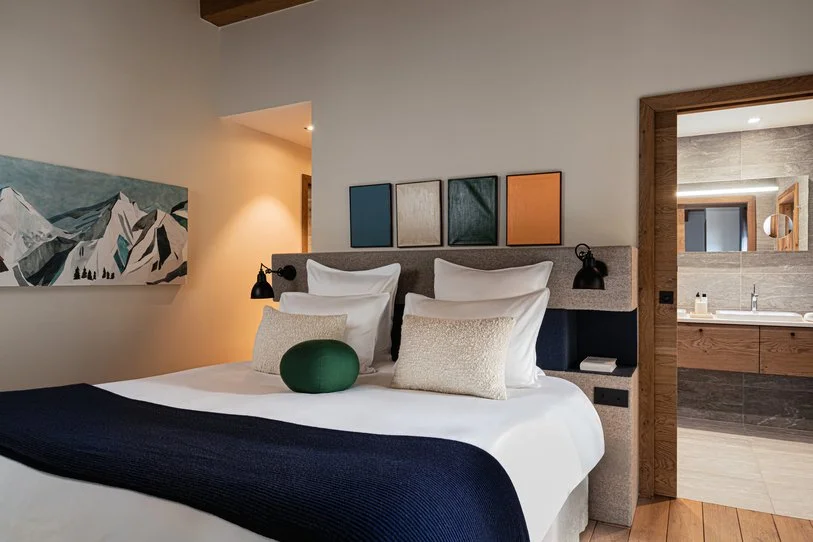 chalet de luxe à Courchevel 1550 chambre