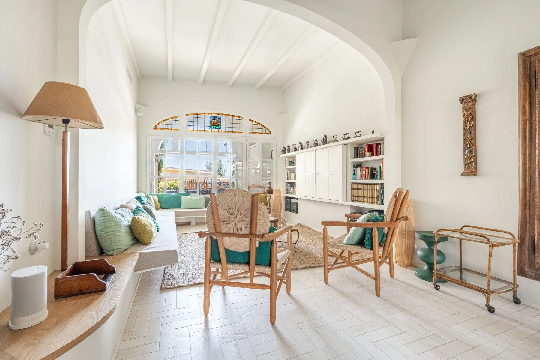 Villa luxe Cadaques village salon