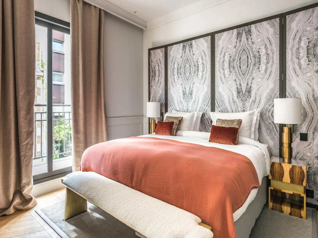 Appartement de luxe à Paris chambre